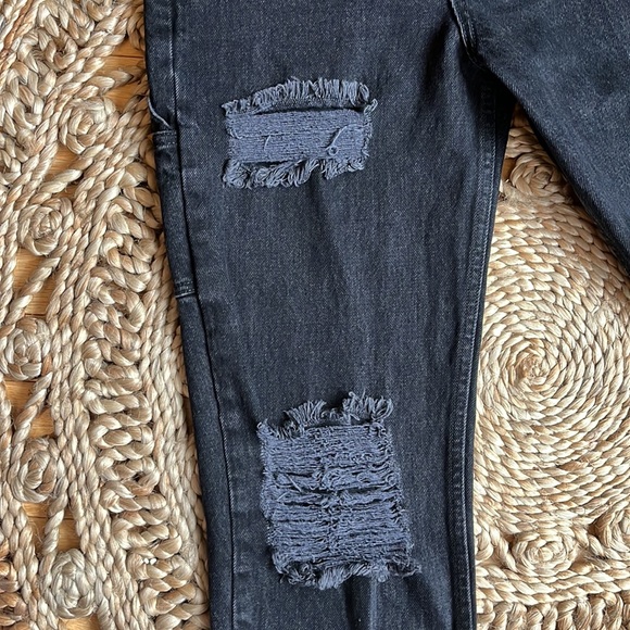 CARMAR Rhea Carpenter Jeans, Distressed Black, 26 - Picture 6 of 14